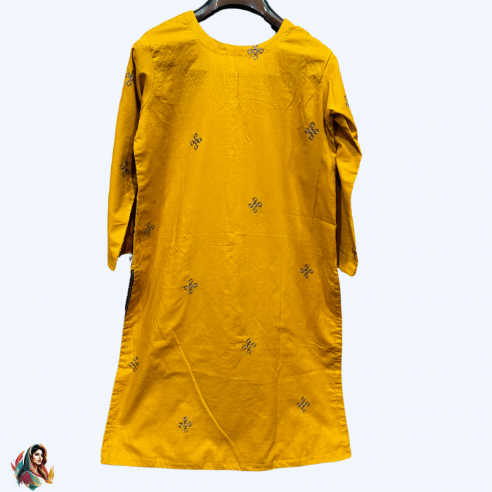 GOLDEN MUSTARD - LAWN - 2 PC - STITCHED - RLS-W-24-1014 - Image 2