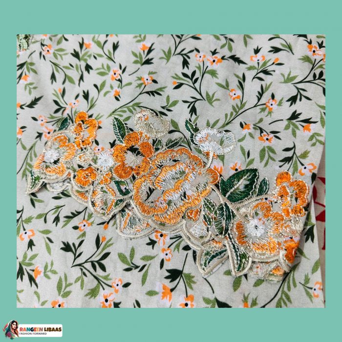 EMBROIDERED CUTWORK - LAWN - 2 PC - STITCHED - RLS-K-24-1034 - Image 2